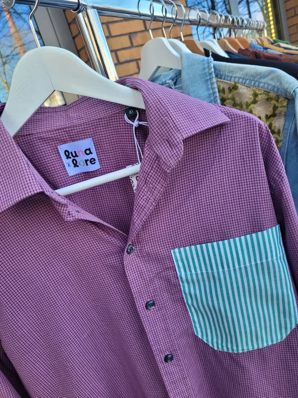 Upcycled blouse