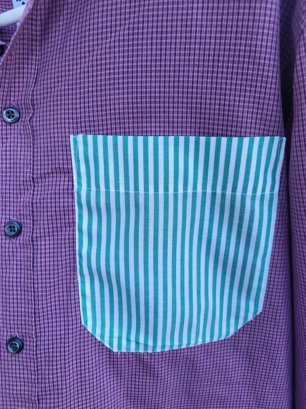 Upcycled blouse