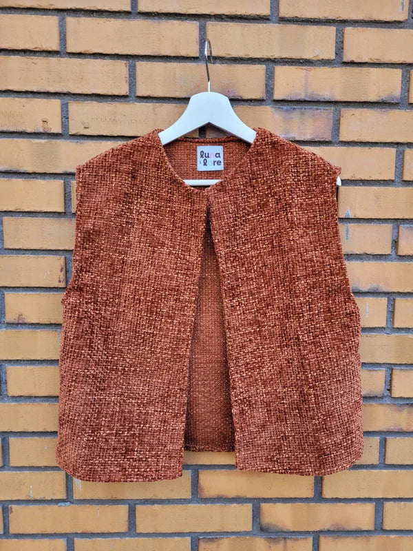 Upcycled gilet