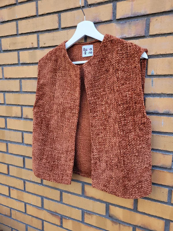 Upcycled gilet