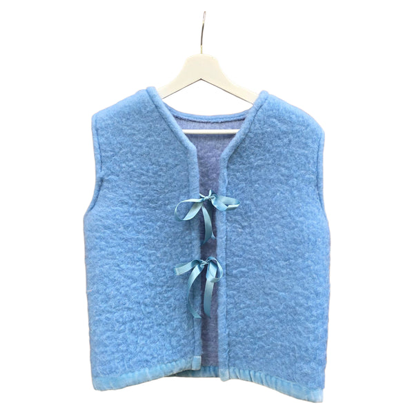 Bowtie blanket vest
