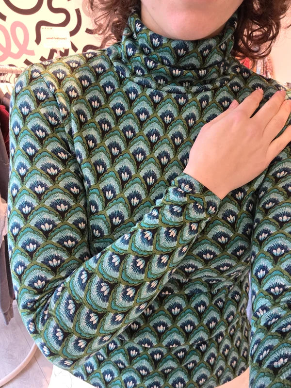Handgemaakte retro coltrui