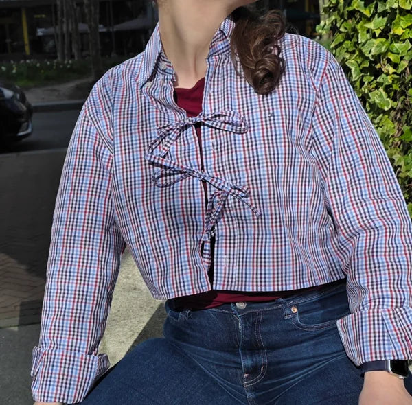 Upcycled blouse