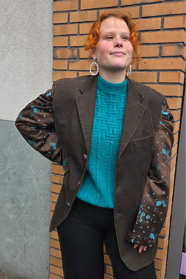 Upcycled blazer
