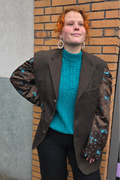 Upcycled blazer
