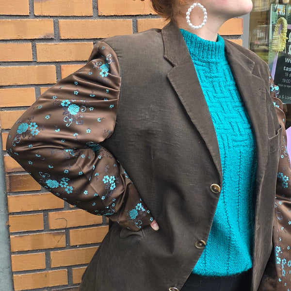 Upcycled blazer