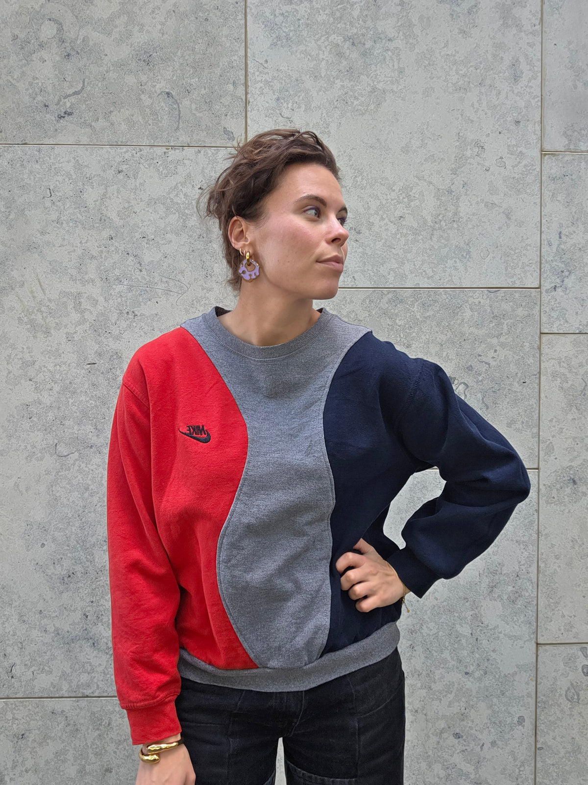 Reworked Nike Sweater