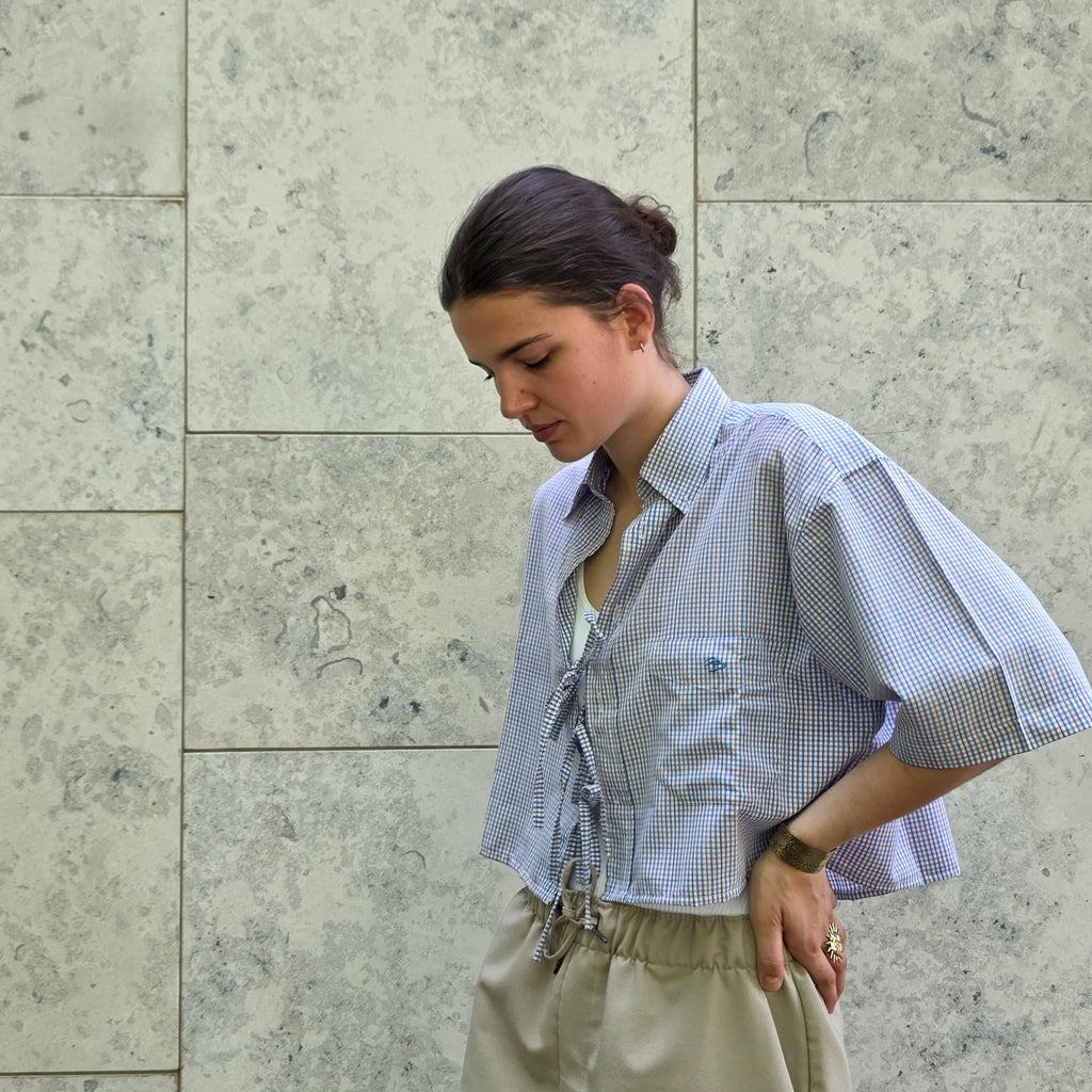 Upcycled blouse