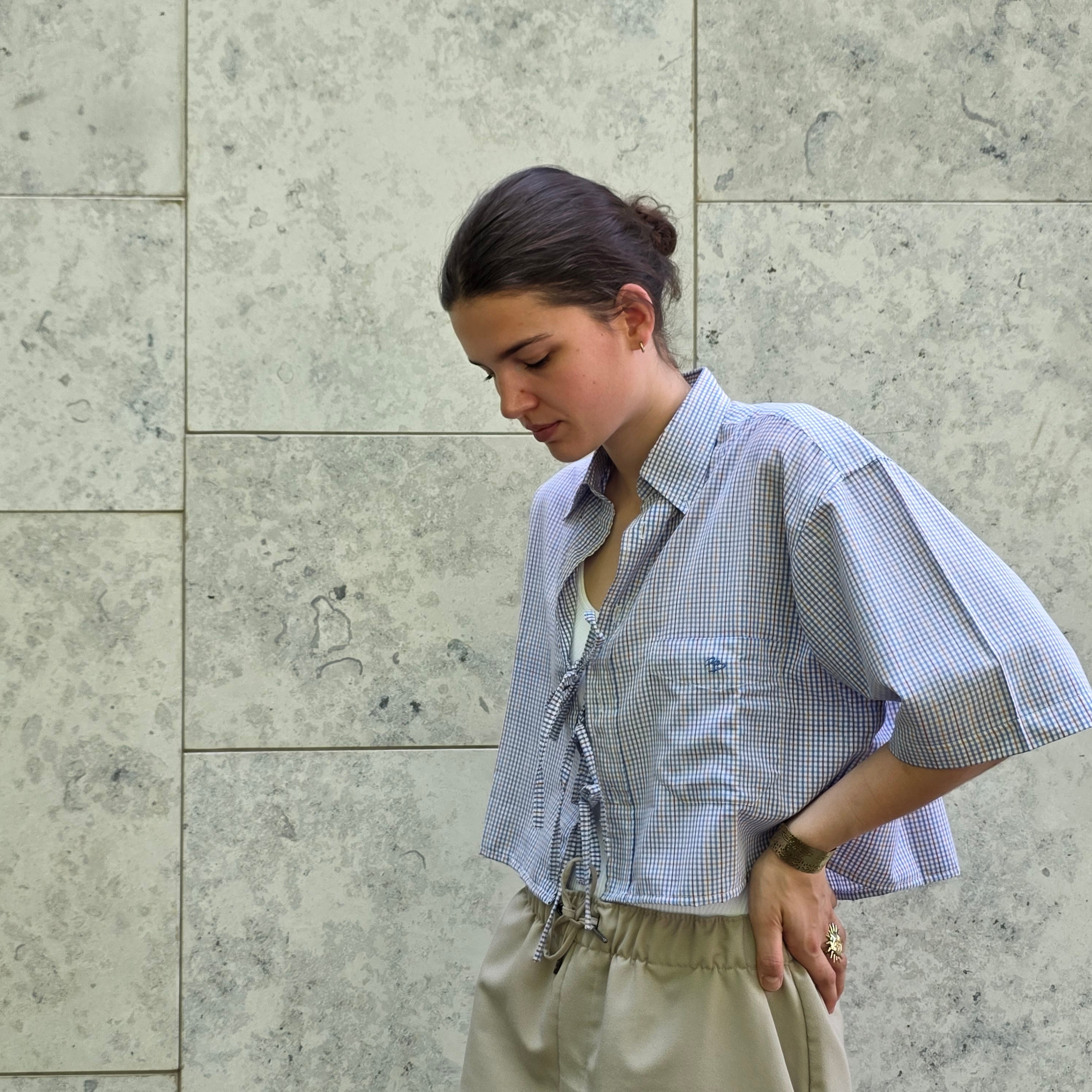 Upcycled blouse