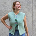 Bowtie blanket vest