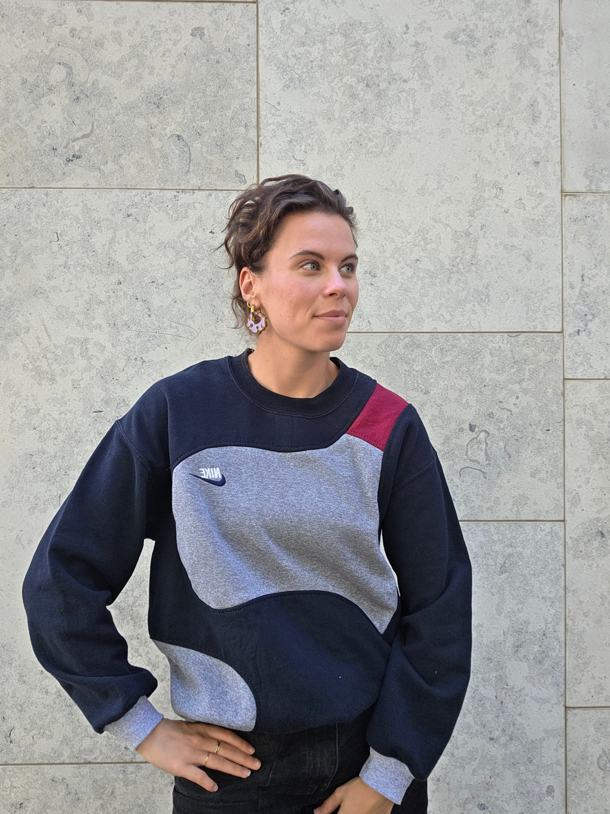 Reworked Nike Sweater