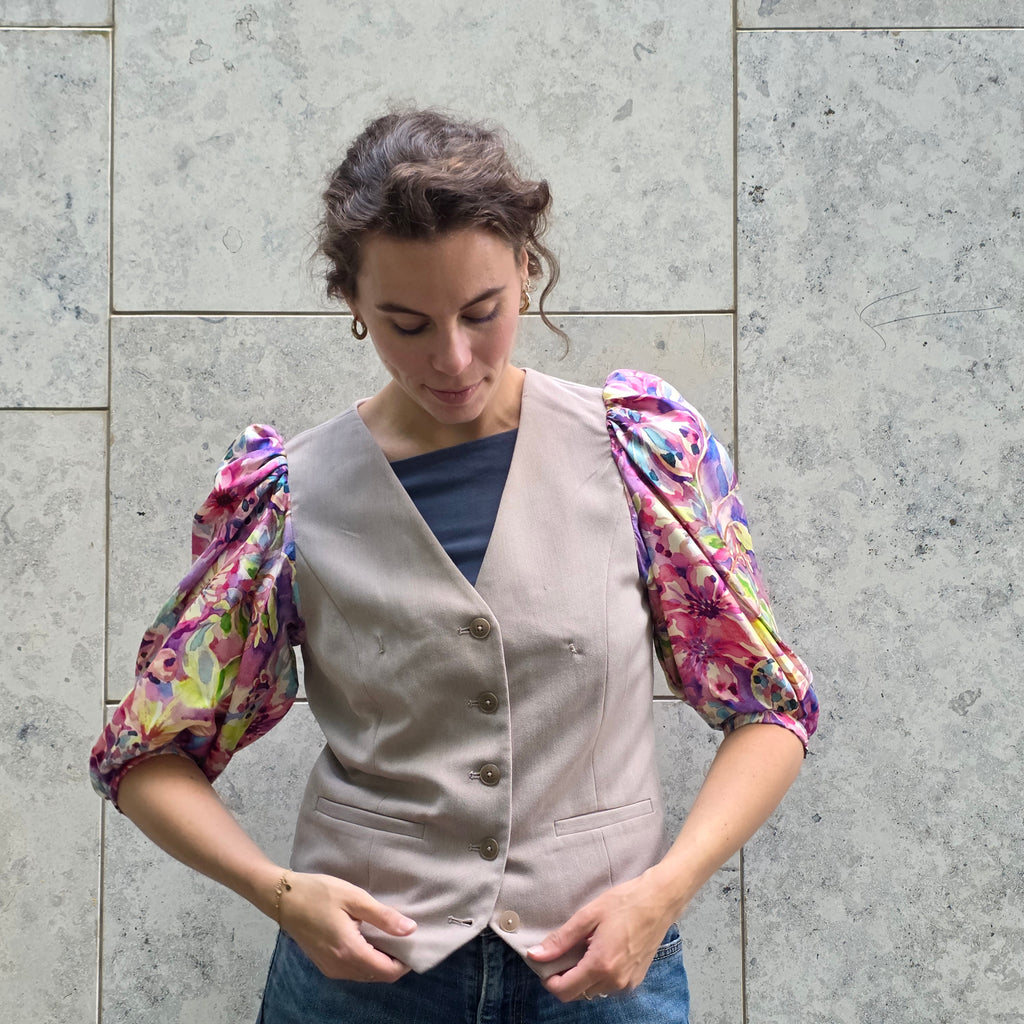 Upcycled vest