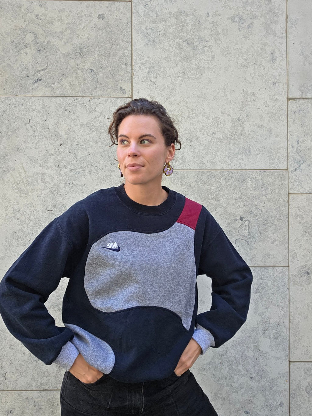 Reworked Nike Sweater