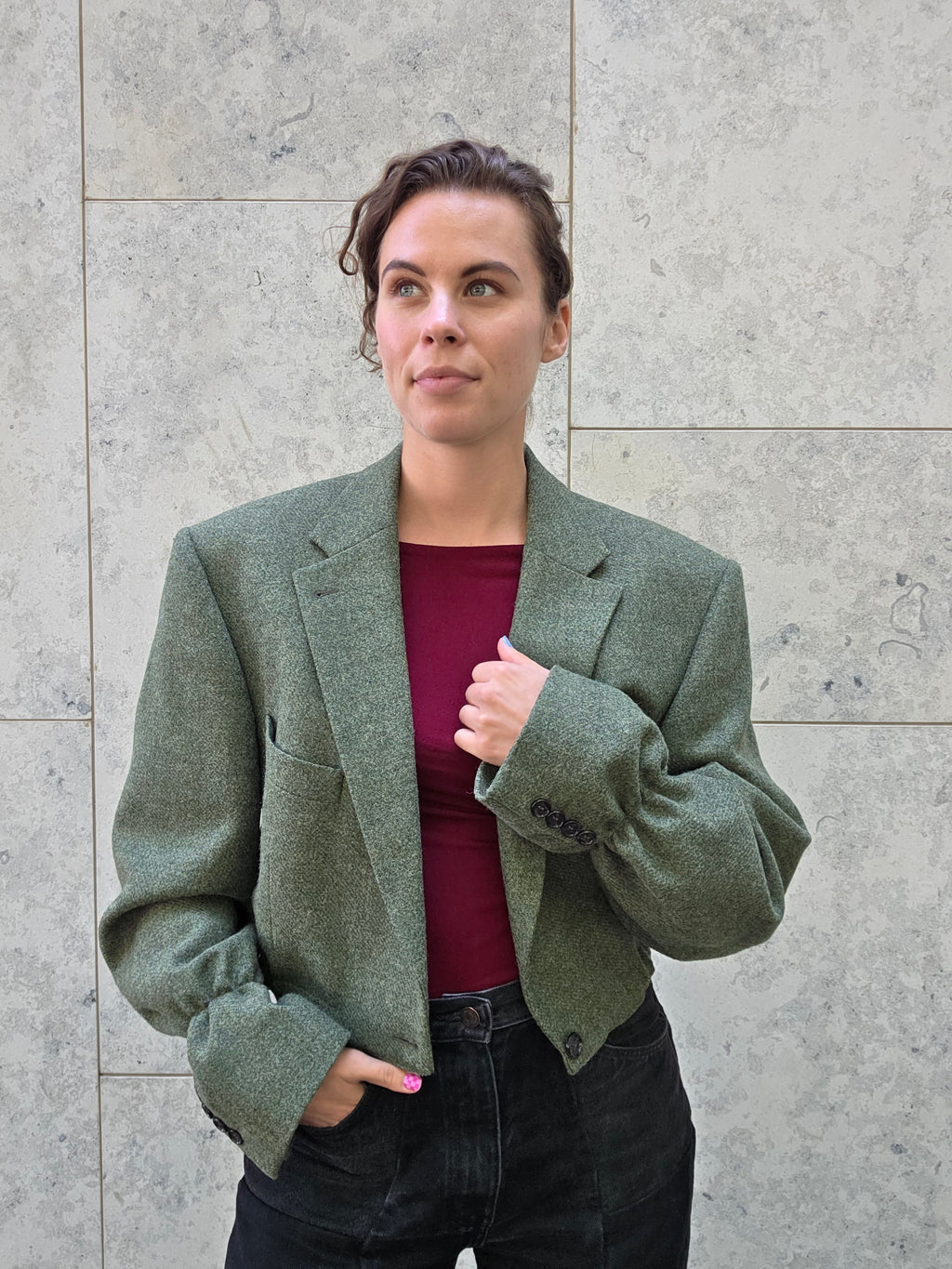 Short blazer