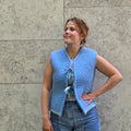 Bowtie blanket vest