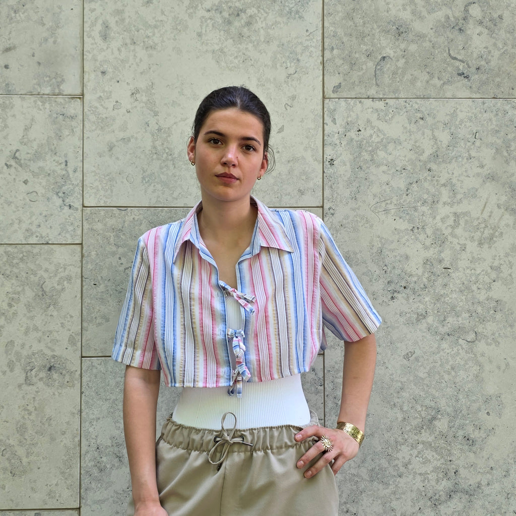 Upcycled blouse