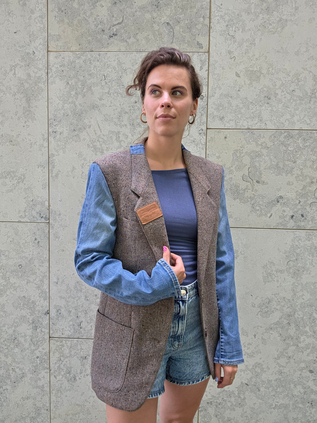 Upcycled Levi's blazer