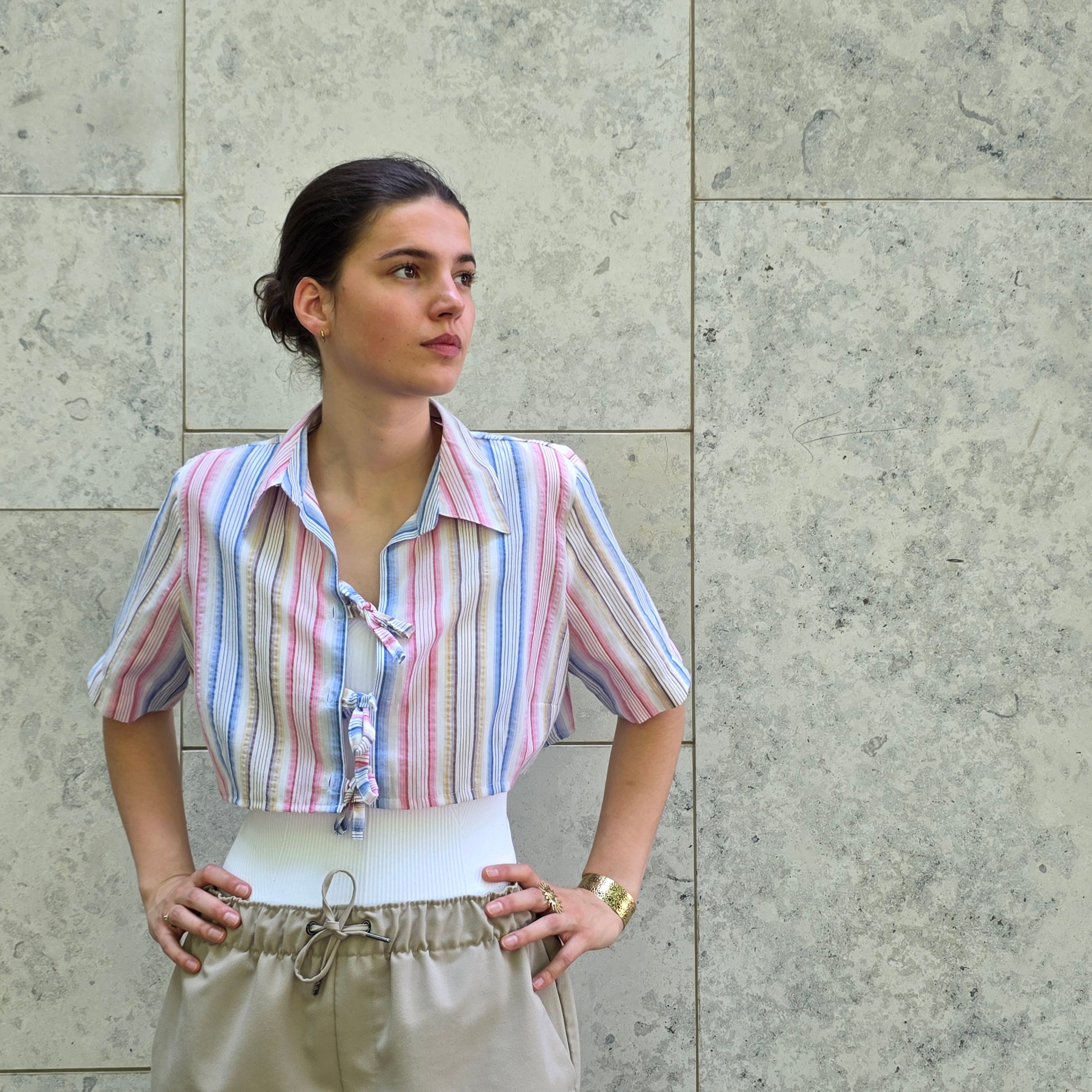 Upcycled blouse