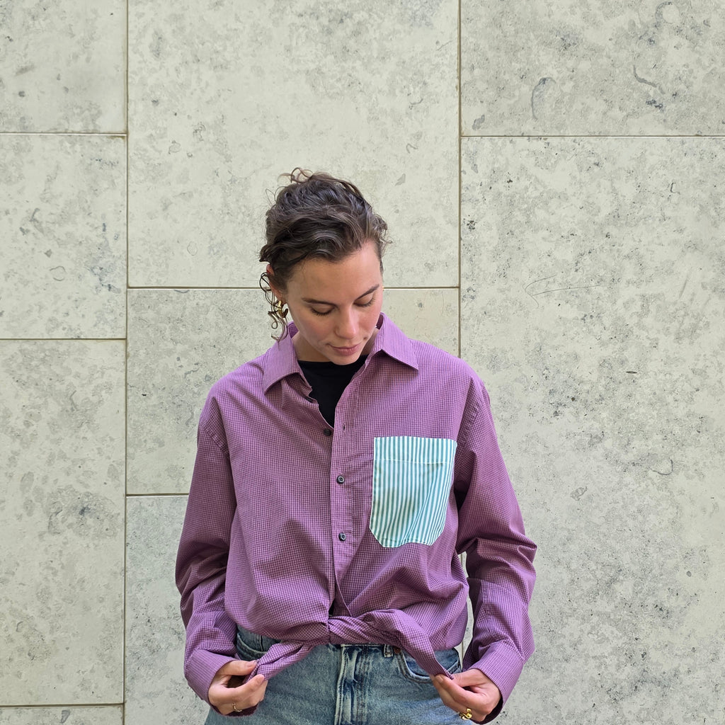Upcycled blouse