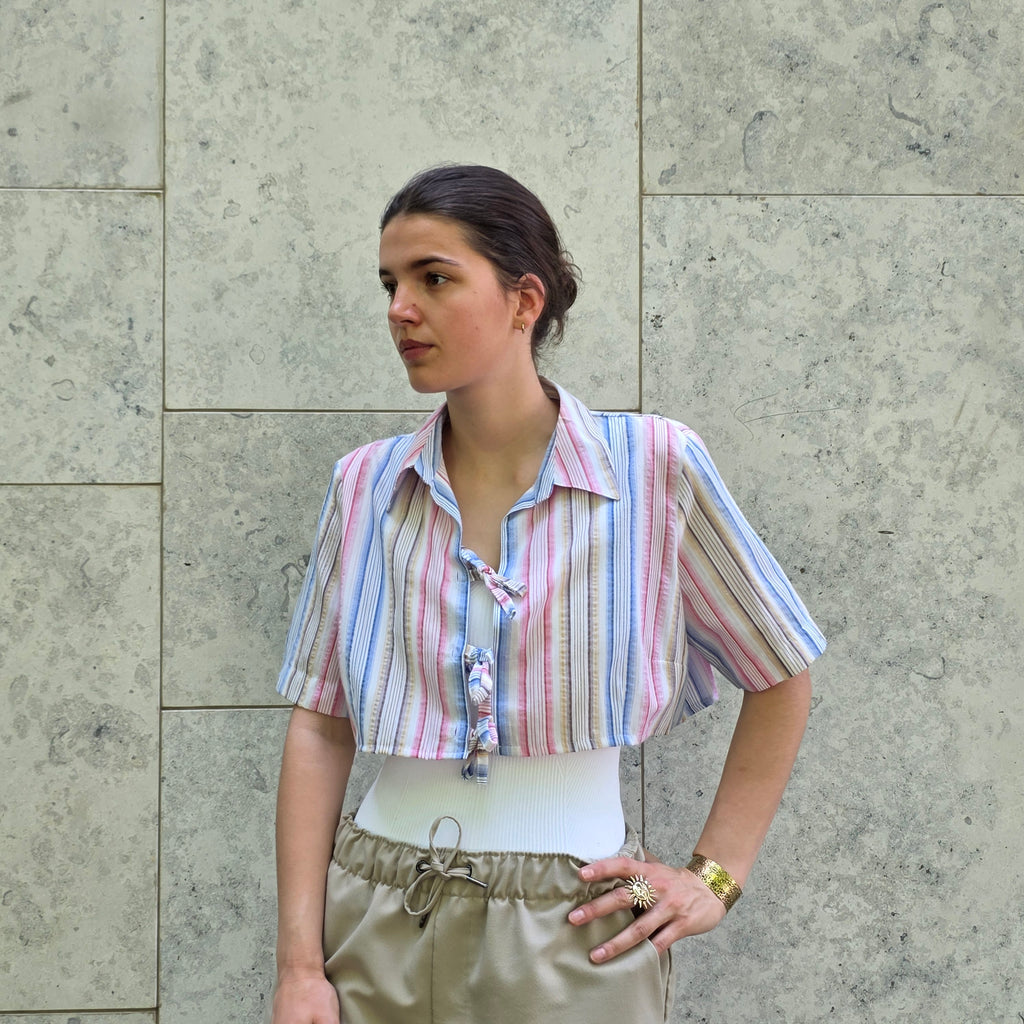Upcycled blouse