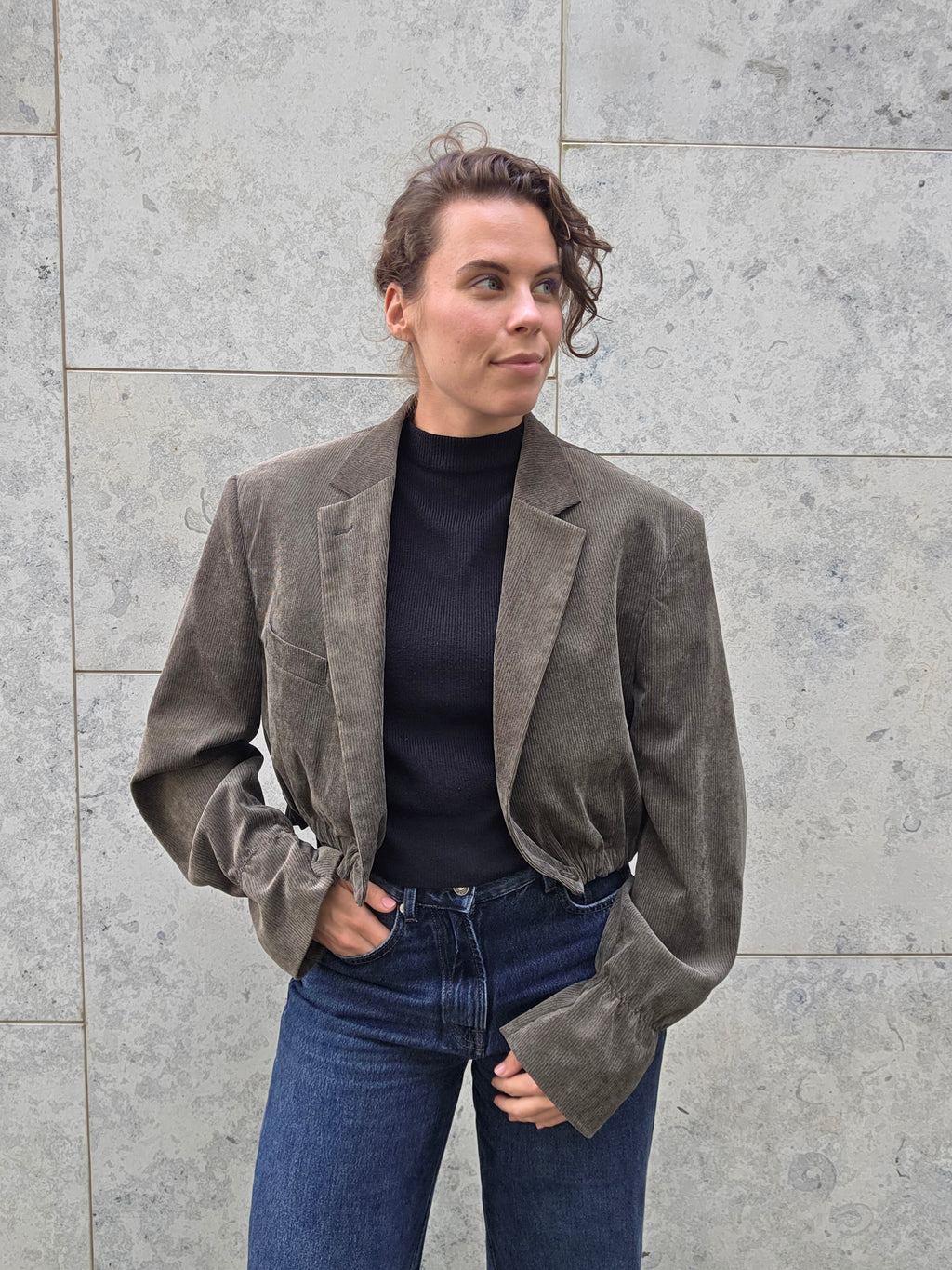Short blazer