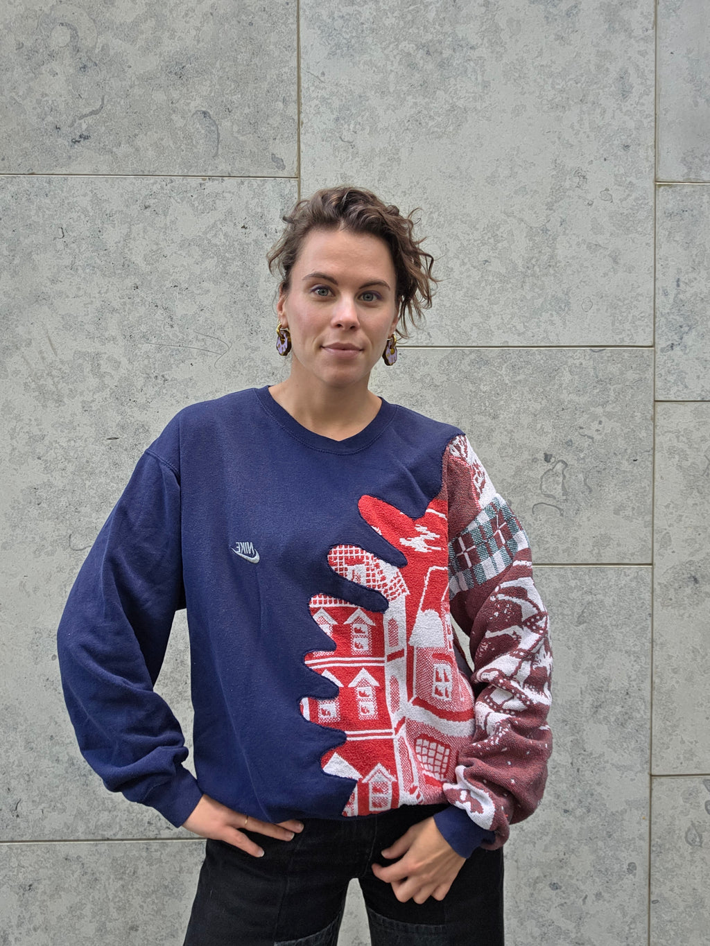 Reworked Nike Sweater