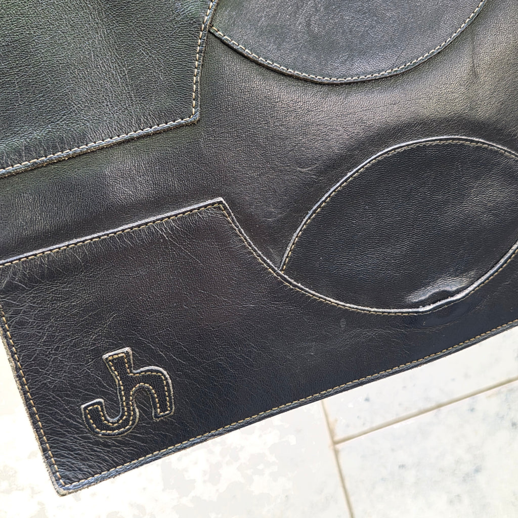 Leren tas