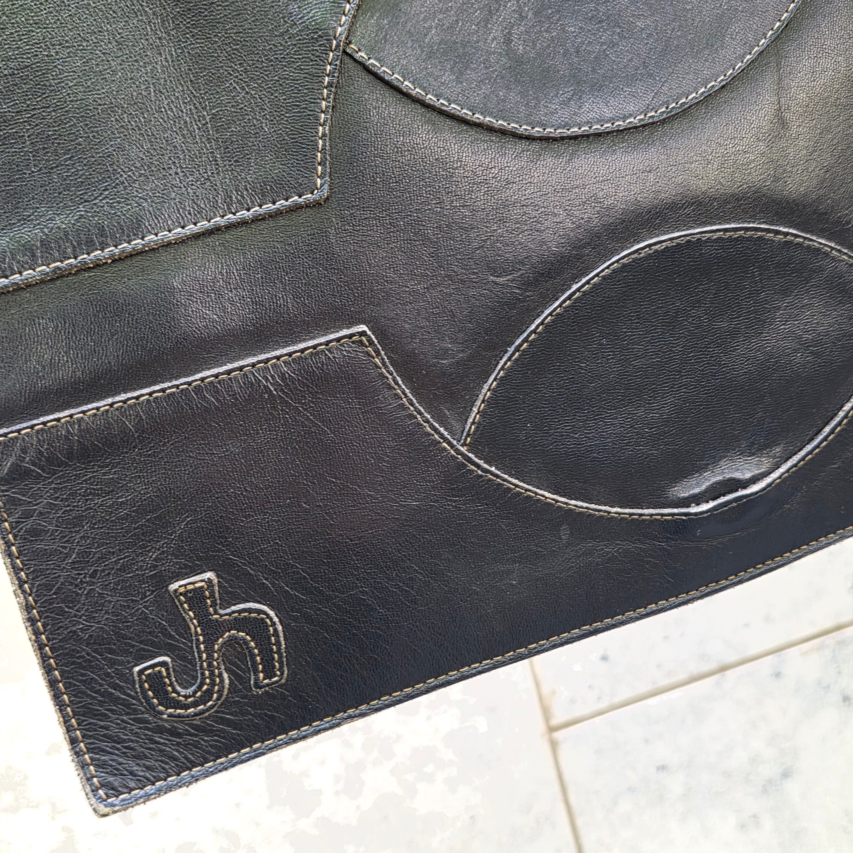 Leren tas