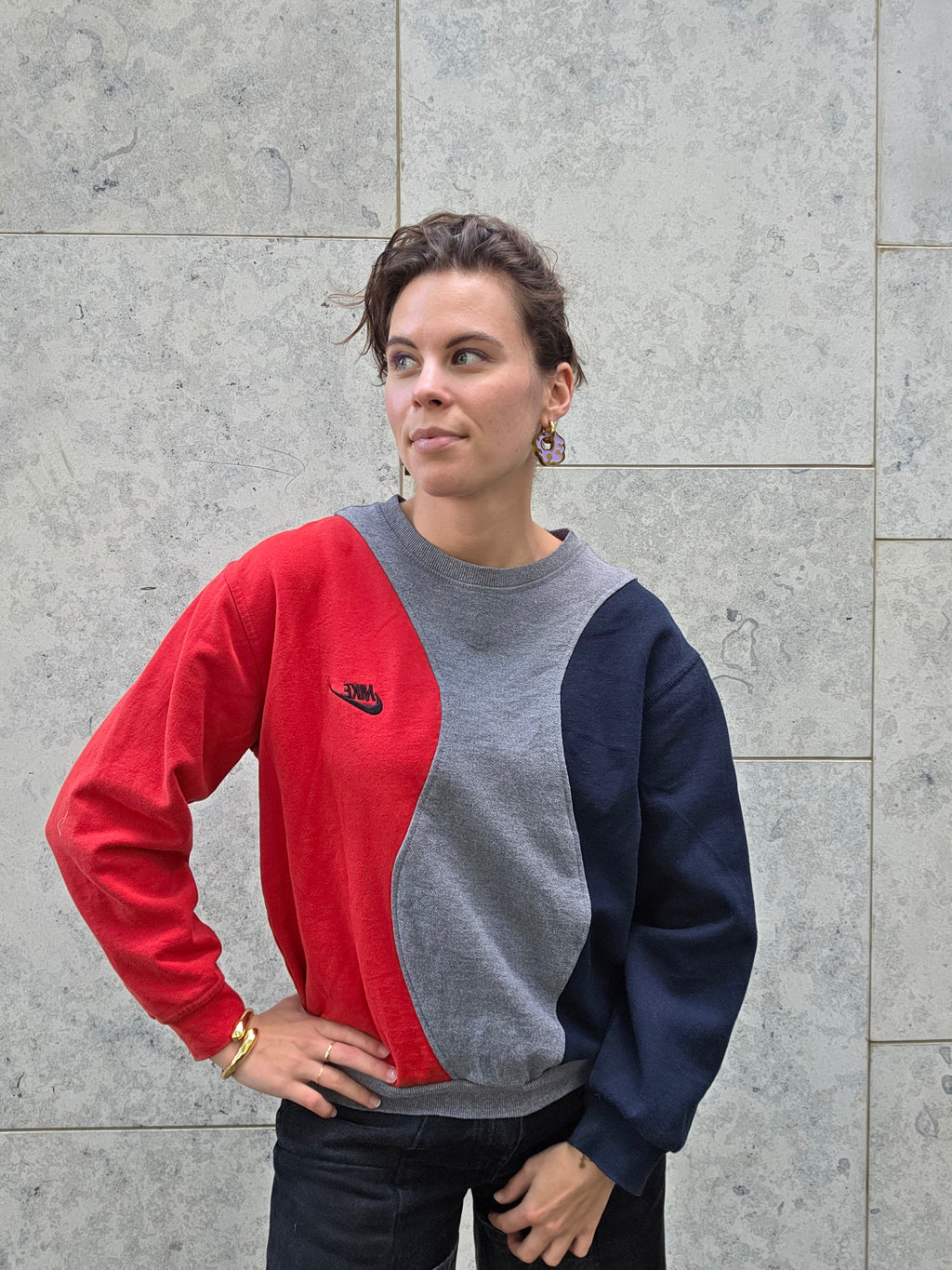 Reworked Nike Sweater