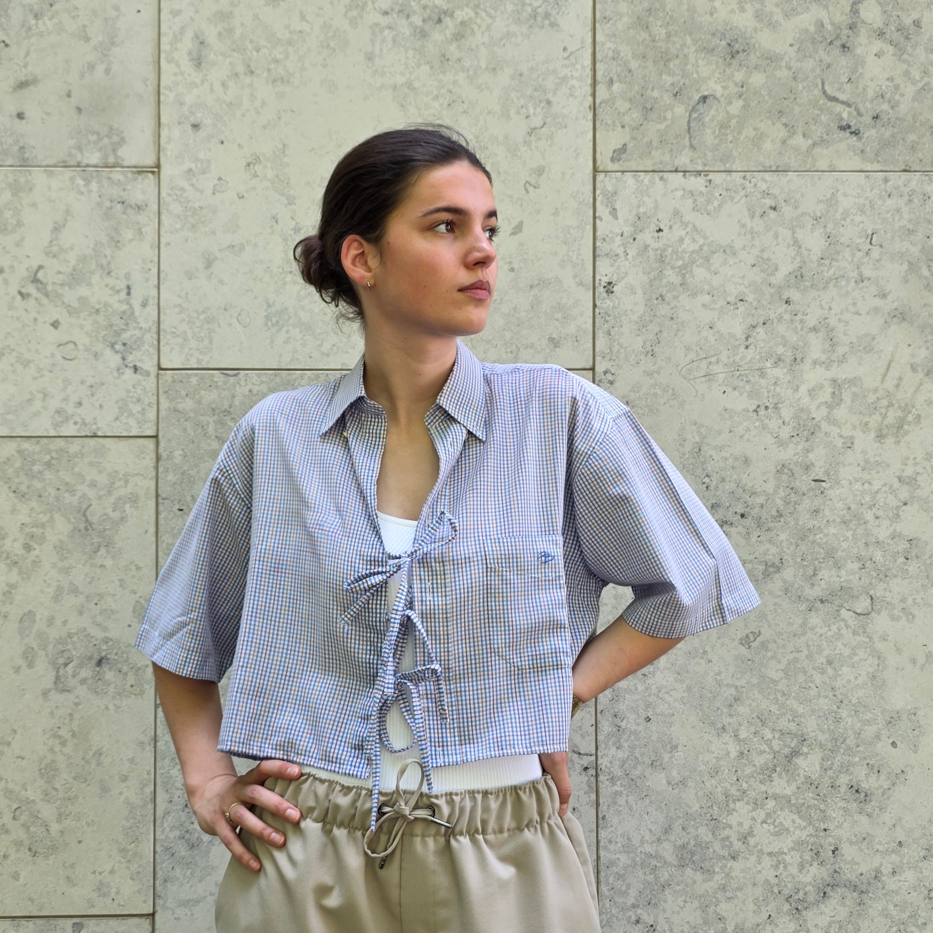 Upcycled blouse