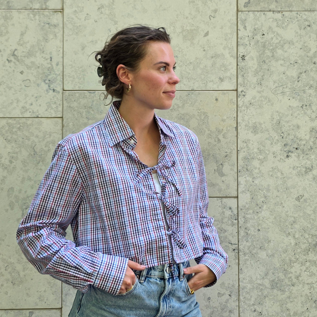 Upcycled blouse