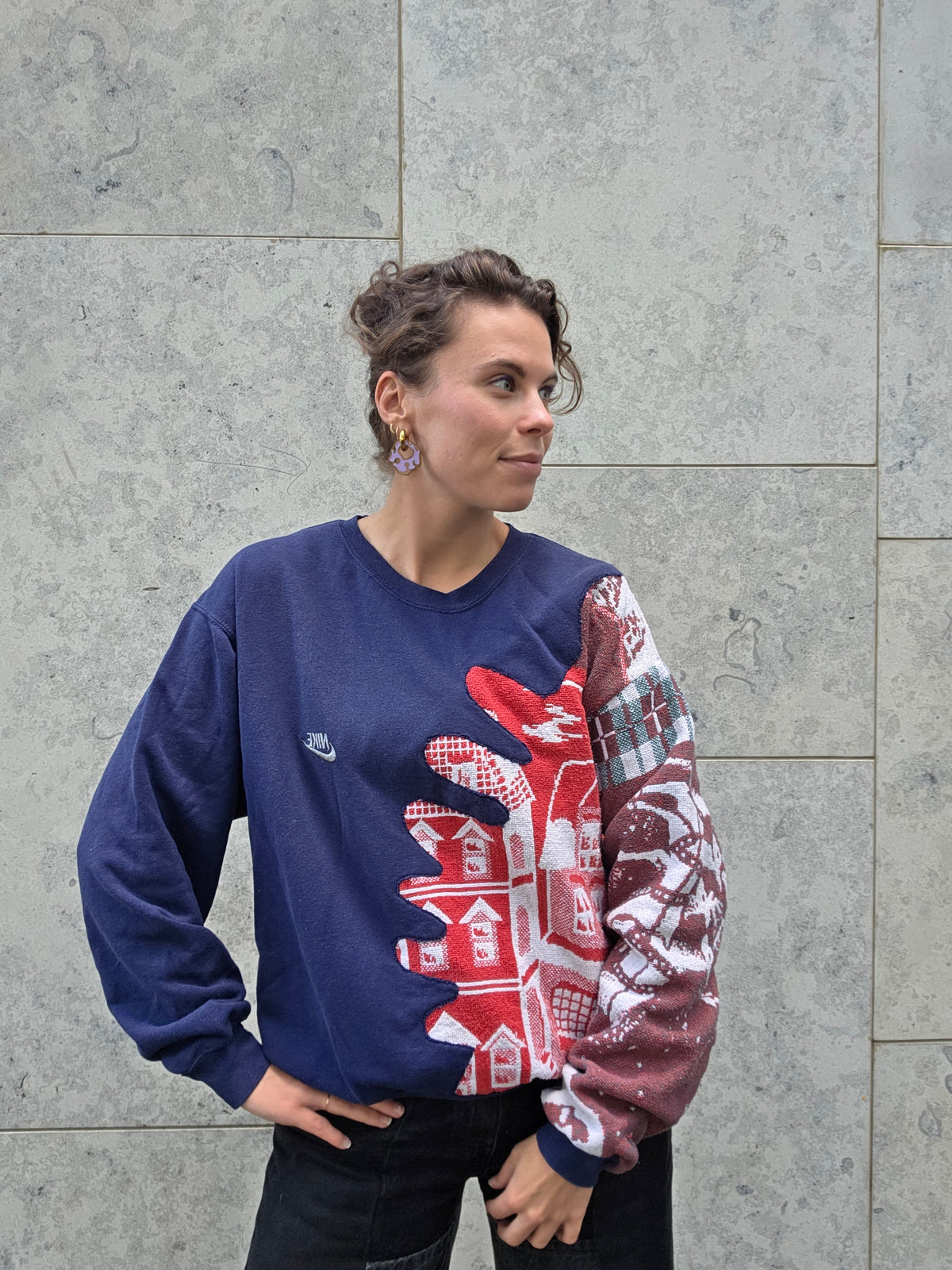 Reworked Nike Sweater
