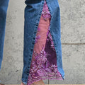 Levis jeans met kant