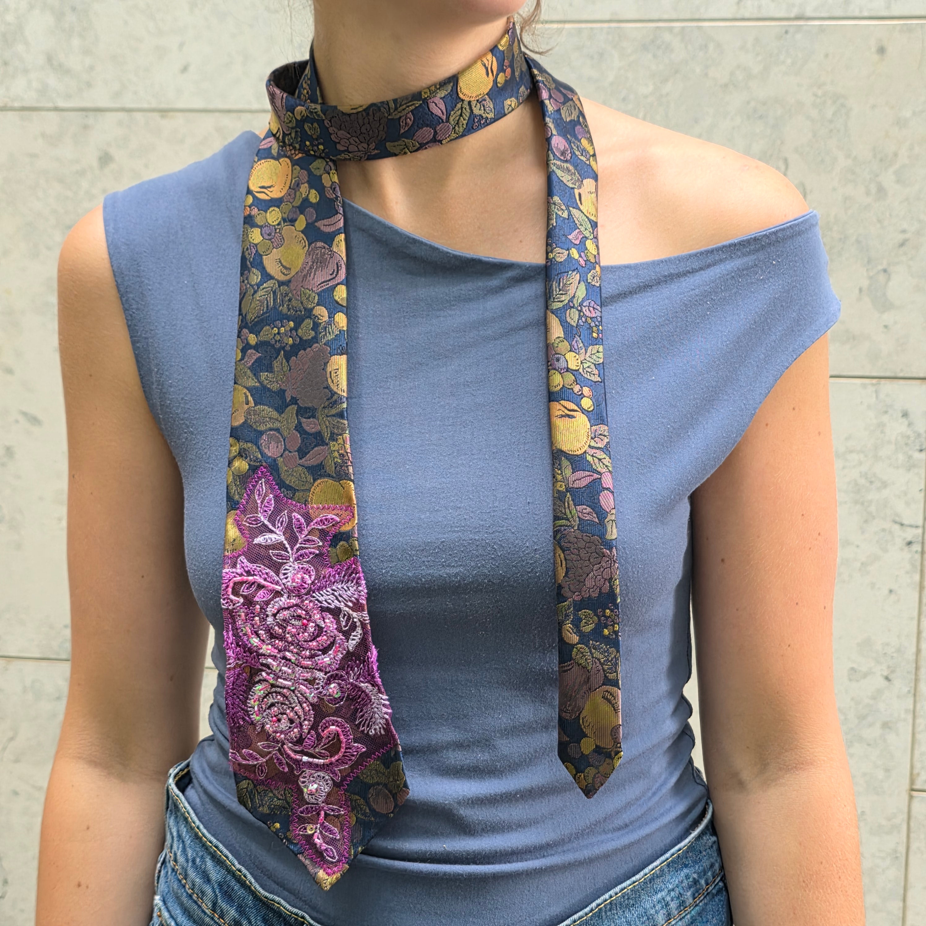 Upcycled stropdas
