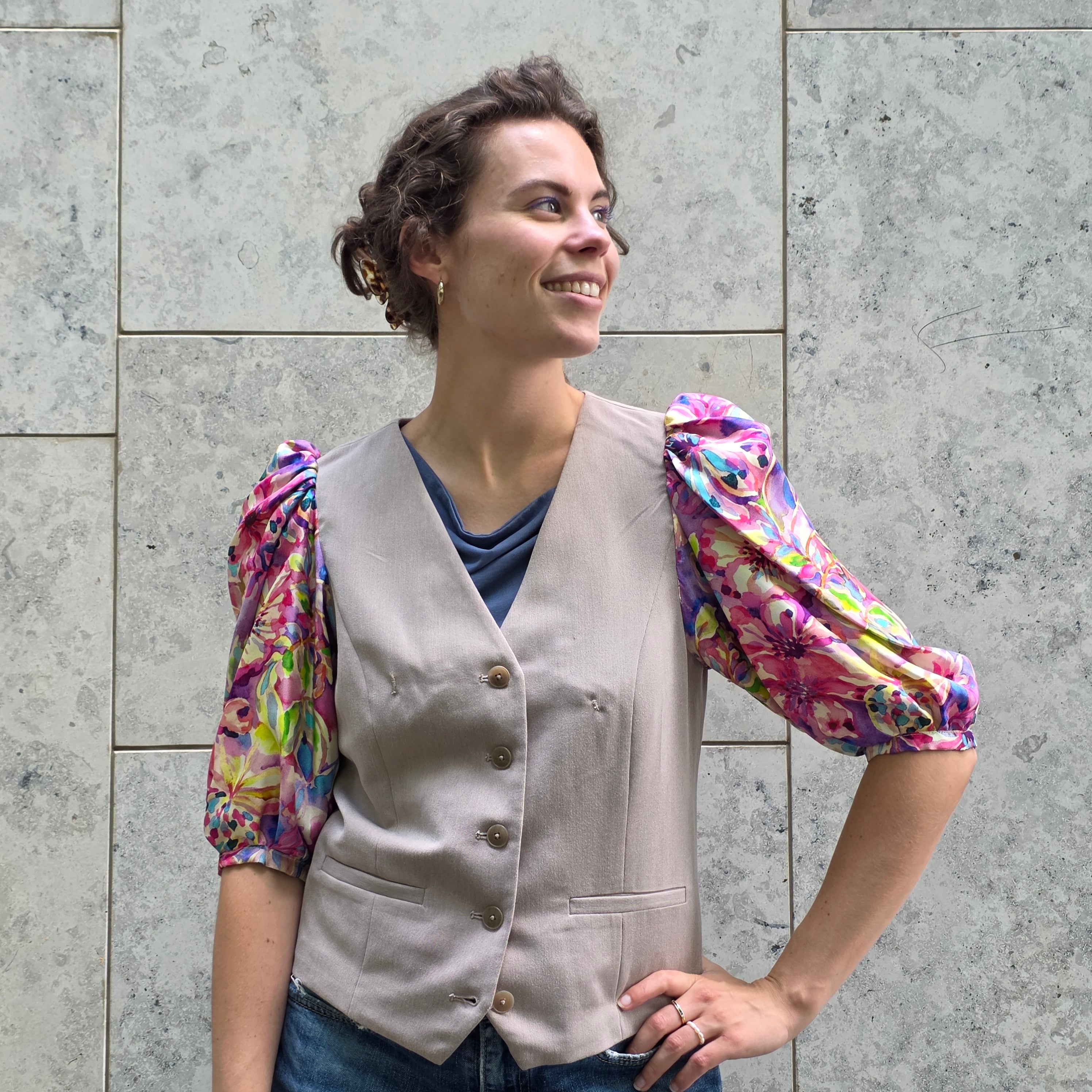 Upcycled vest