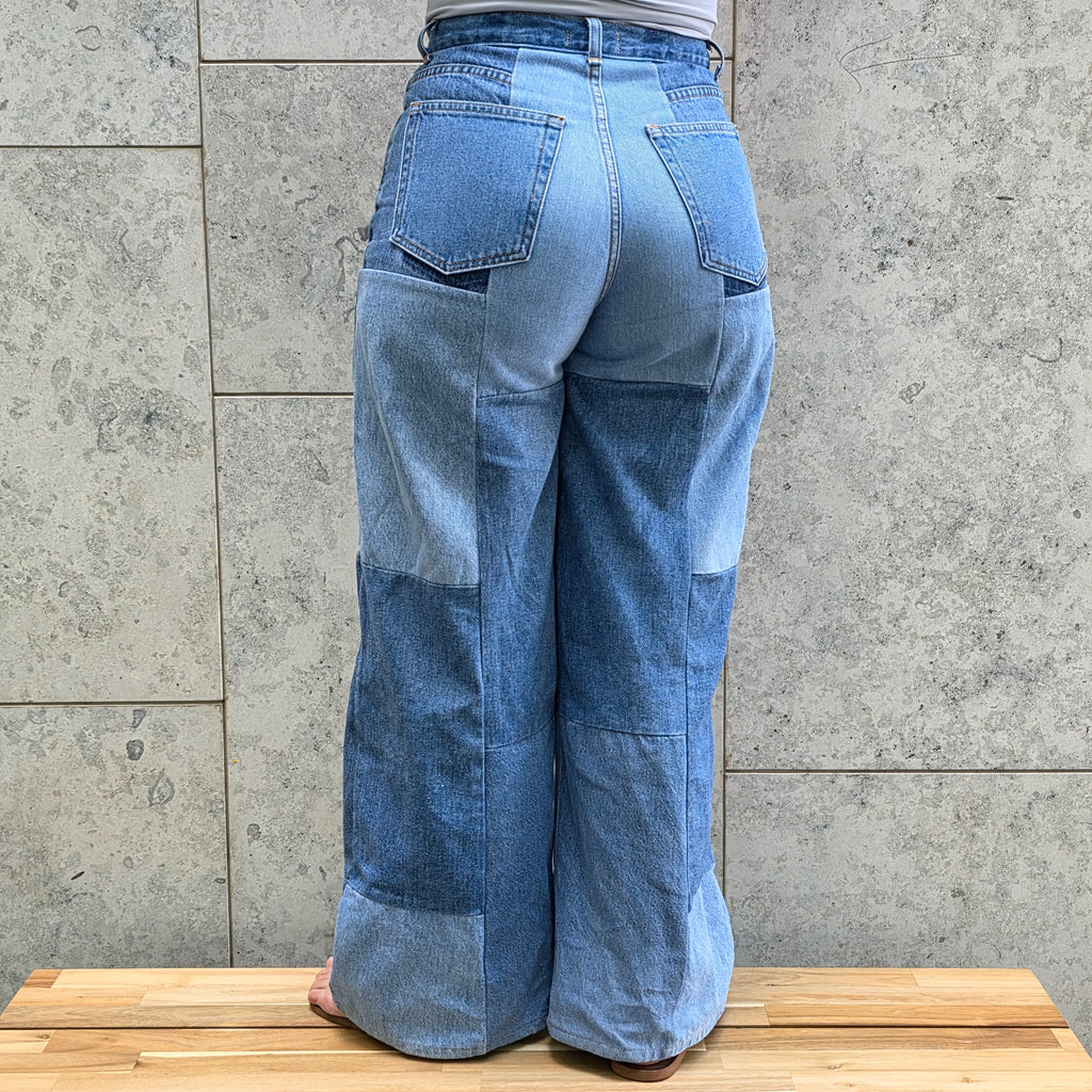 Upcycled spijkerbroek