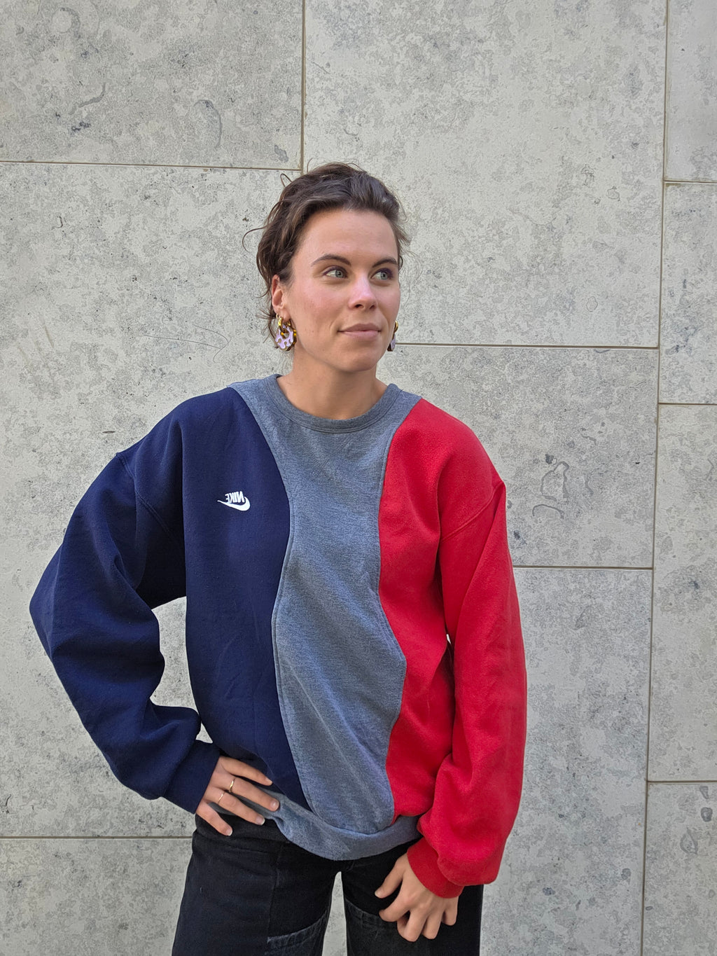 Reworked Nike Sweater