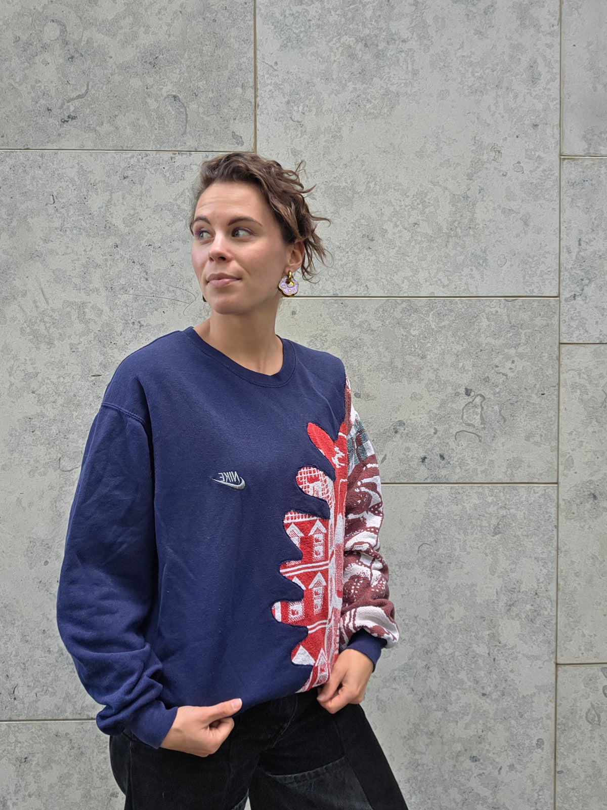 Reworked Nike Sweater