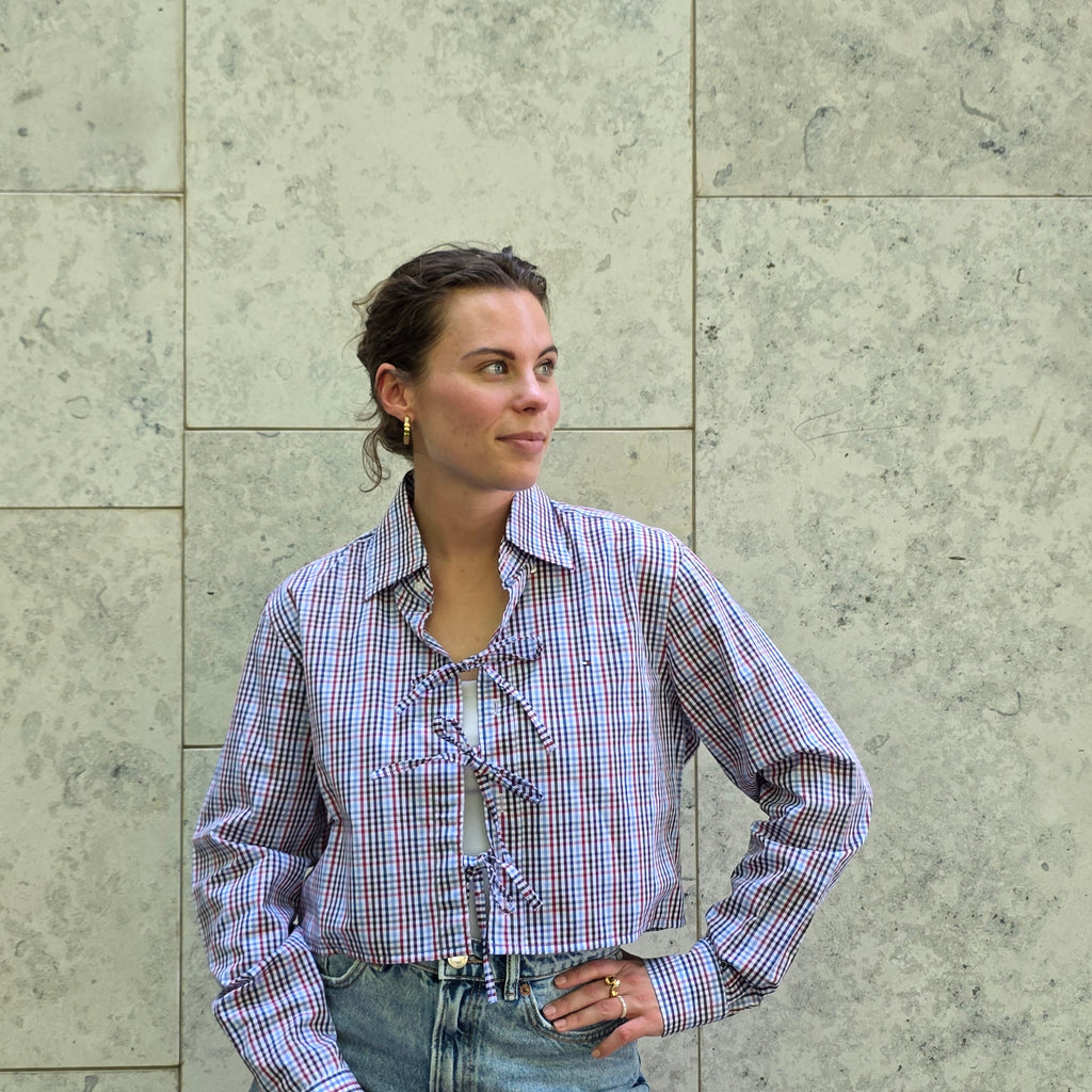 Upcycled blouse