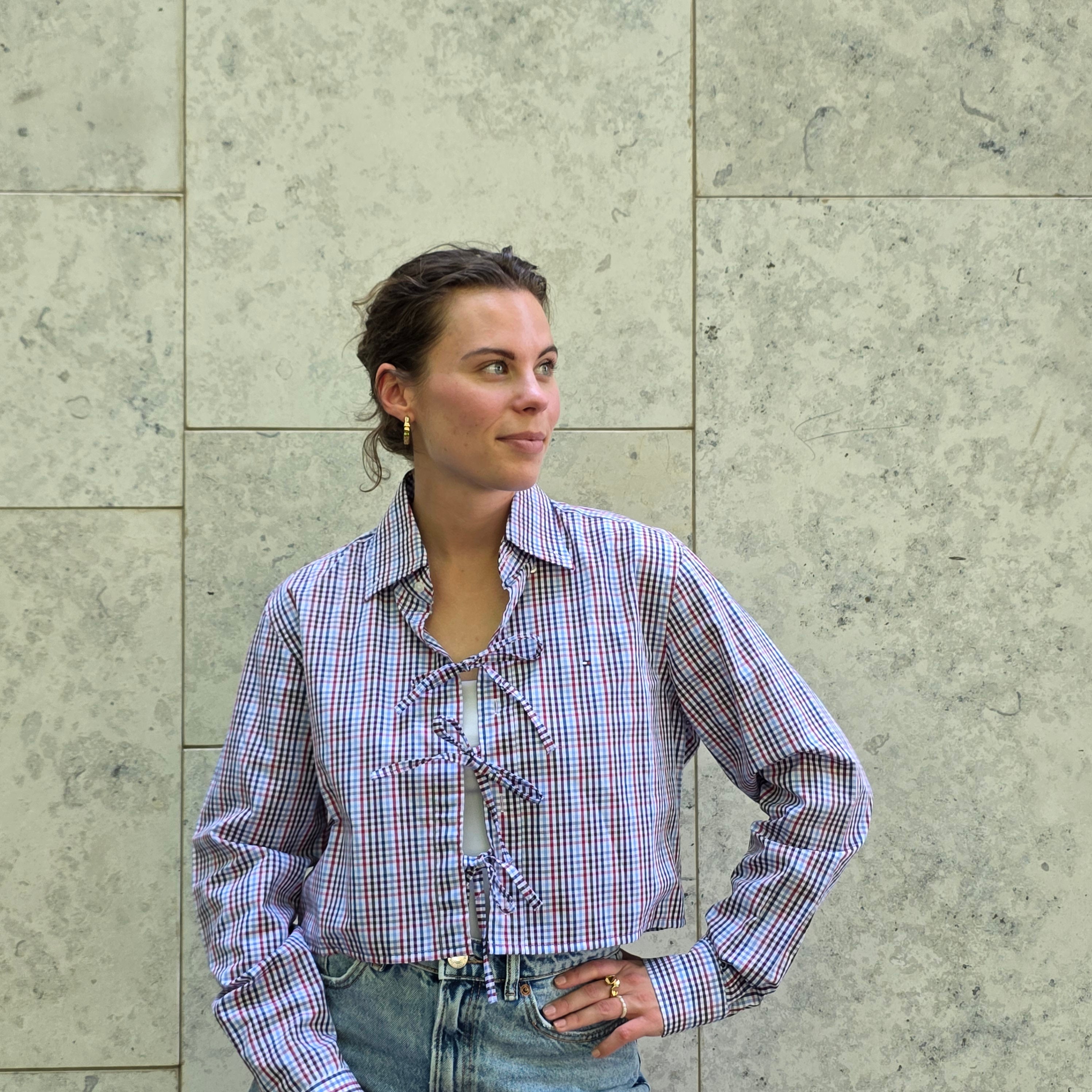 Upcycled blouse