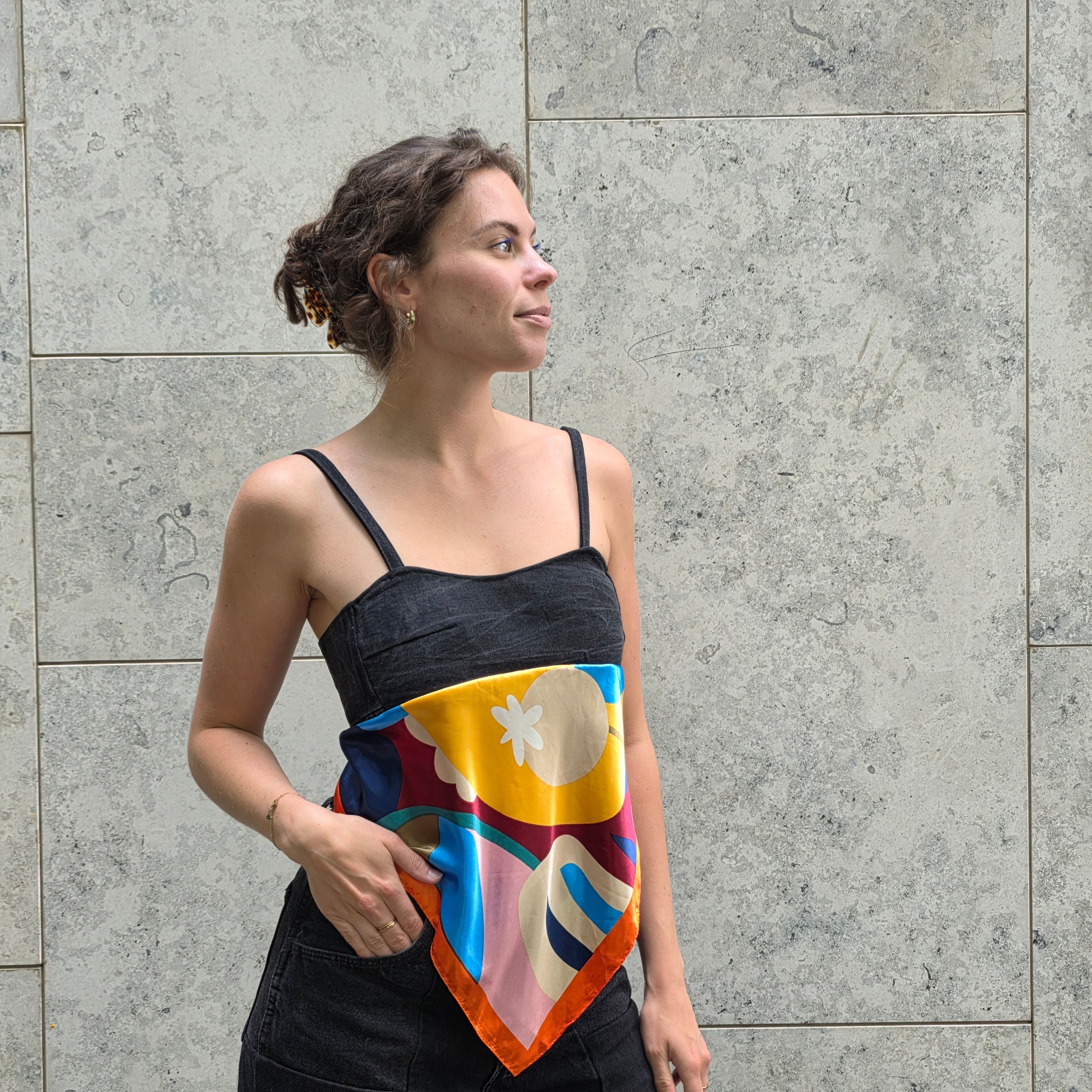 Upcycled top