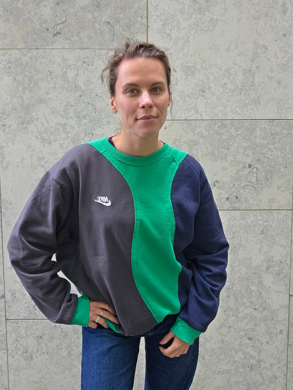 Reworked Nike Sweater