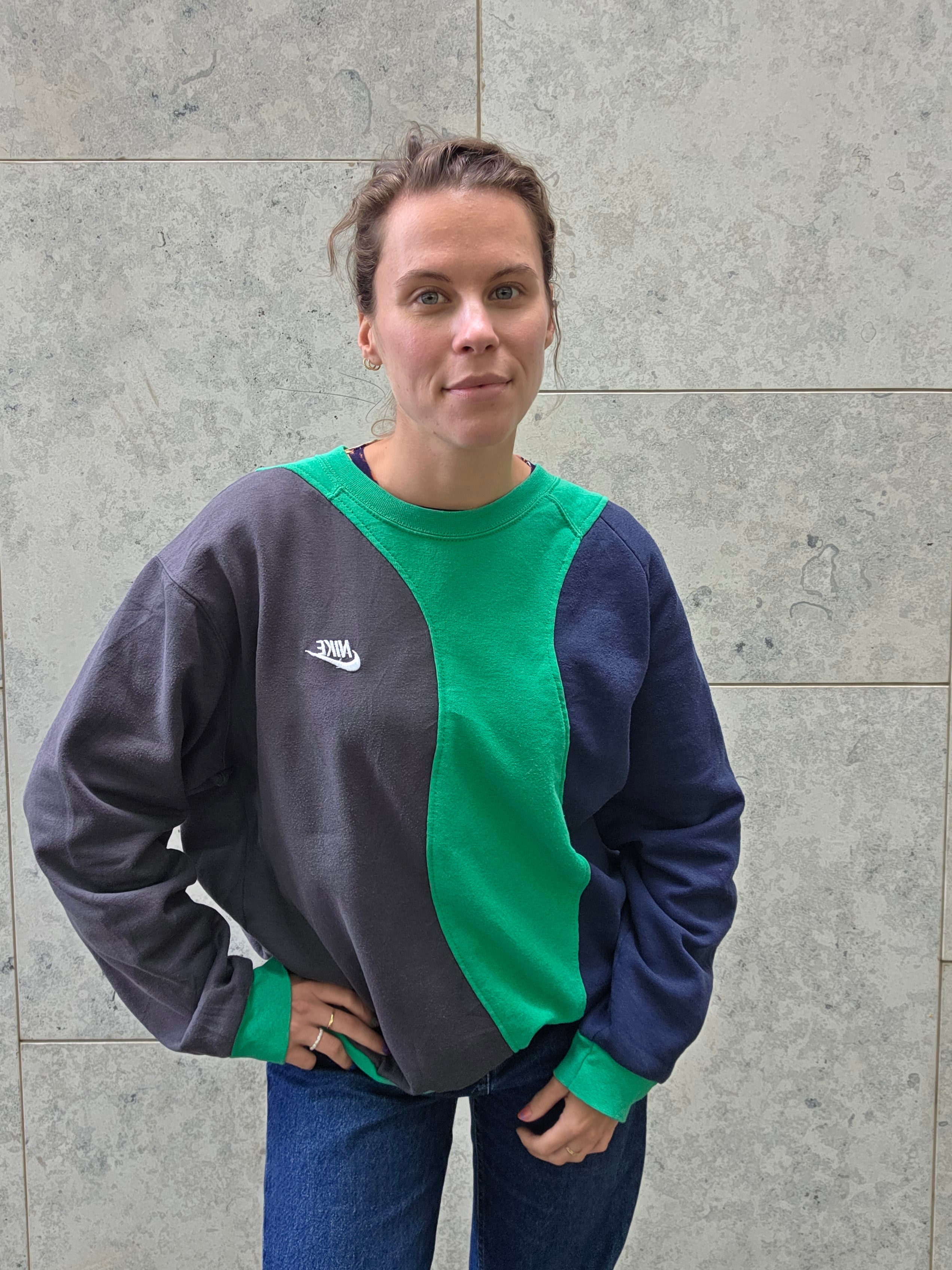 Reworked Nike Sweater