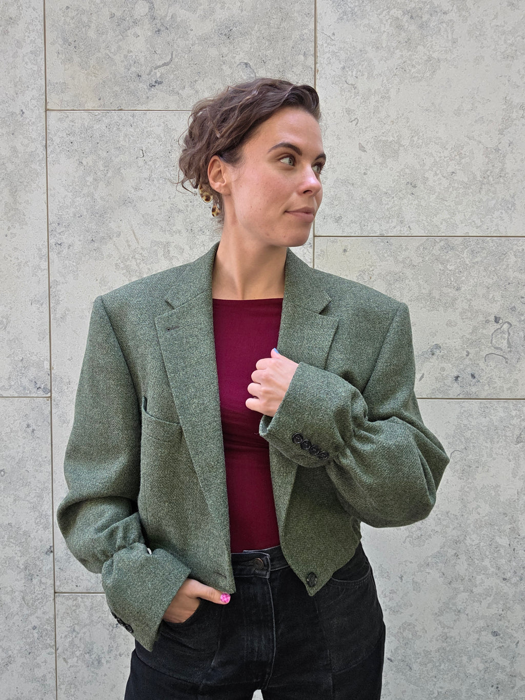 Short blazer