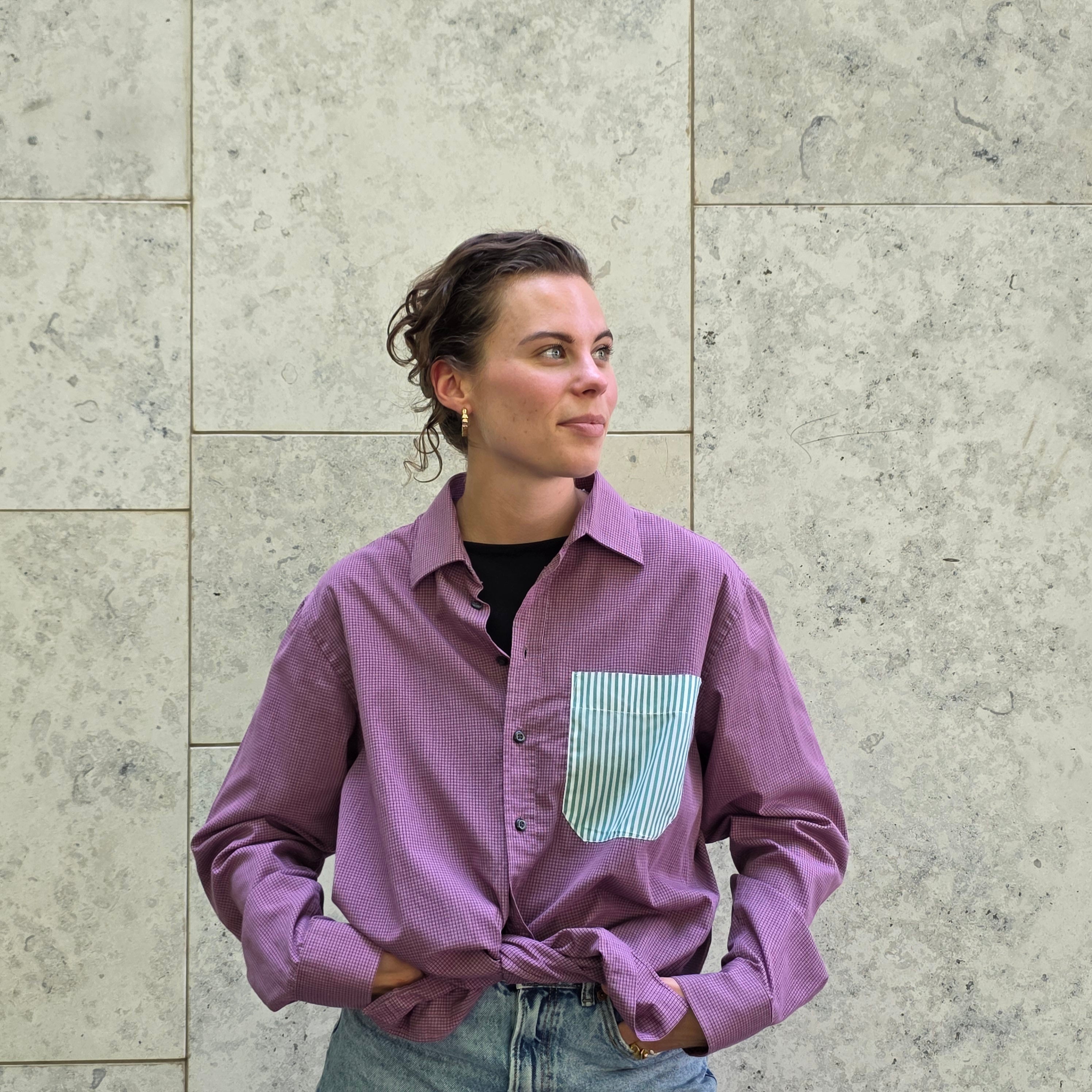 Upcycled blouse