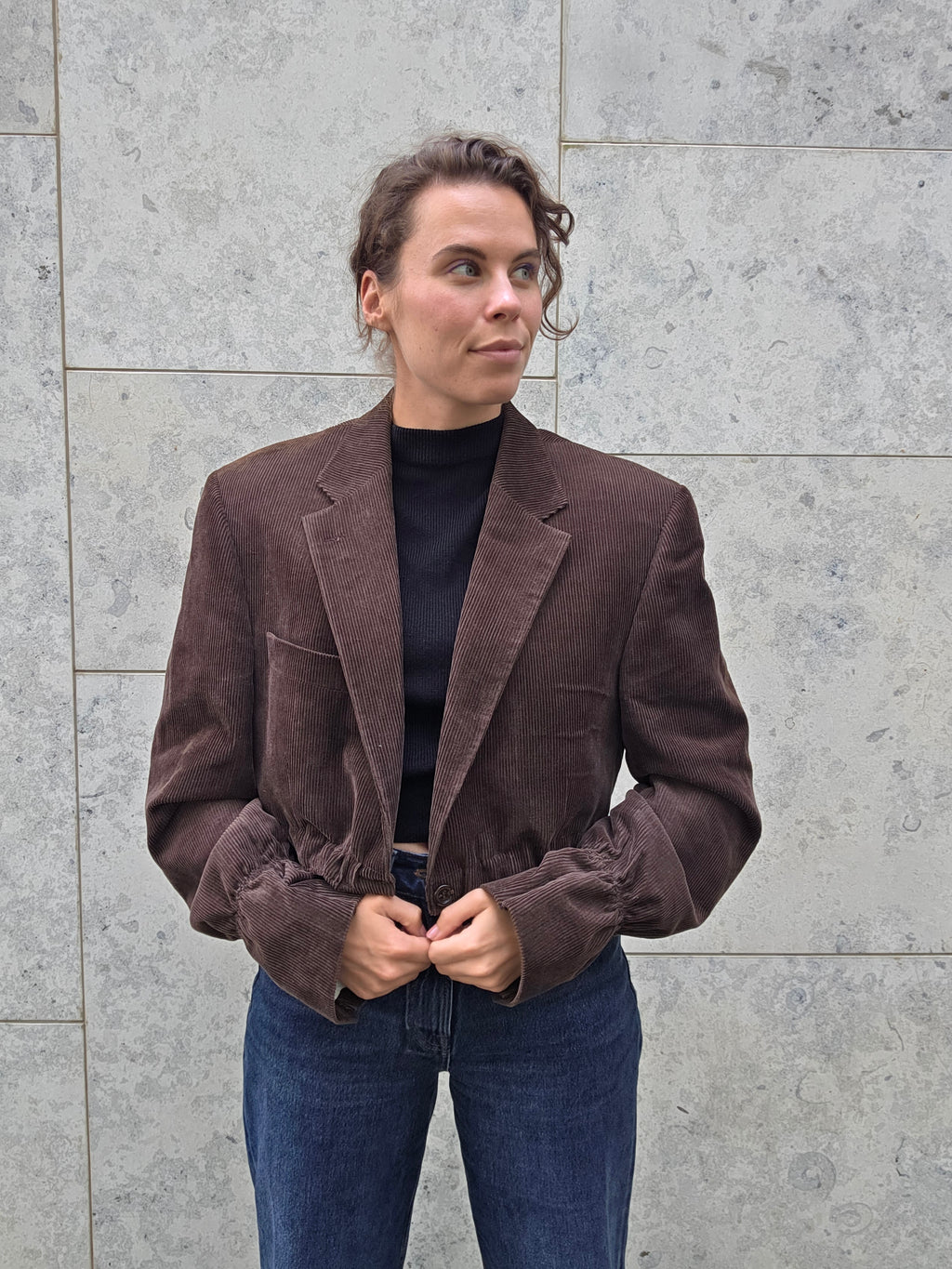 Short blazer