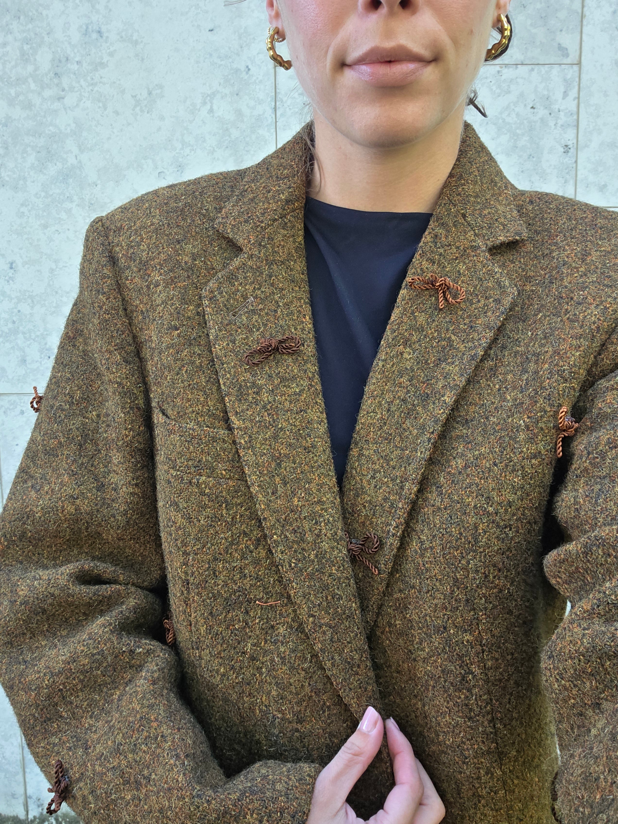 Strikjes blazer