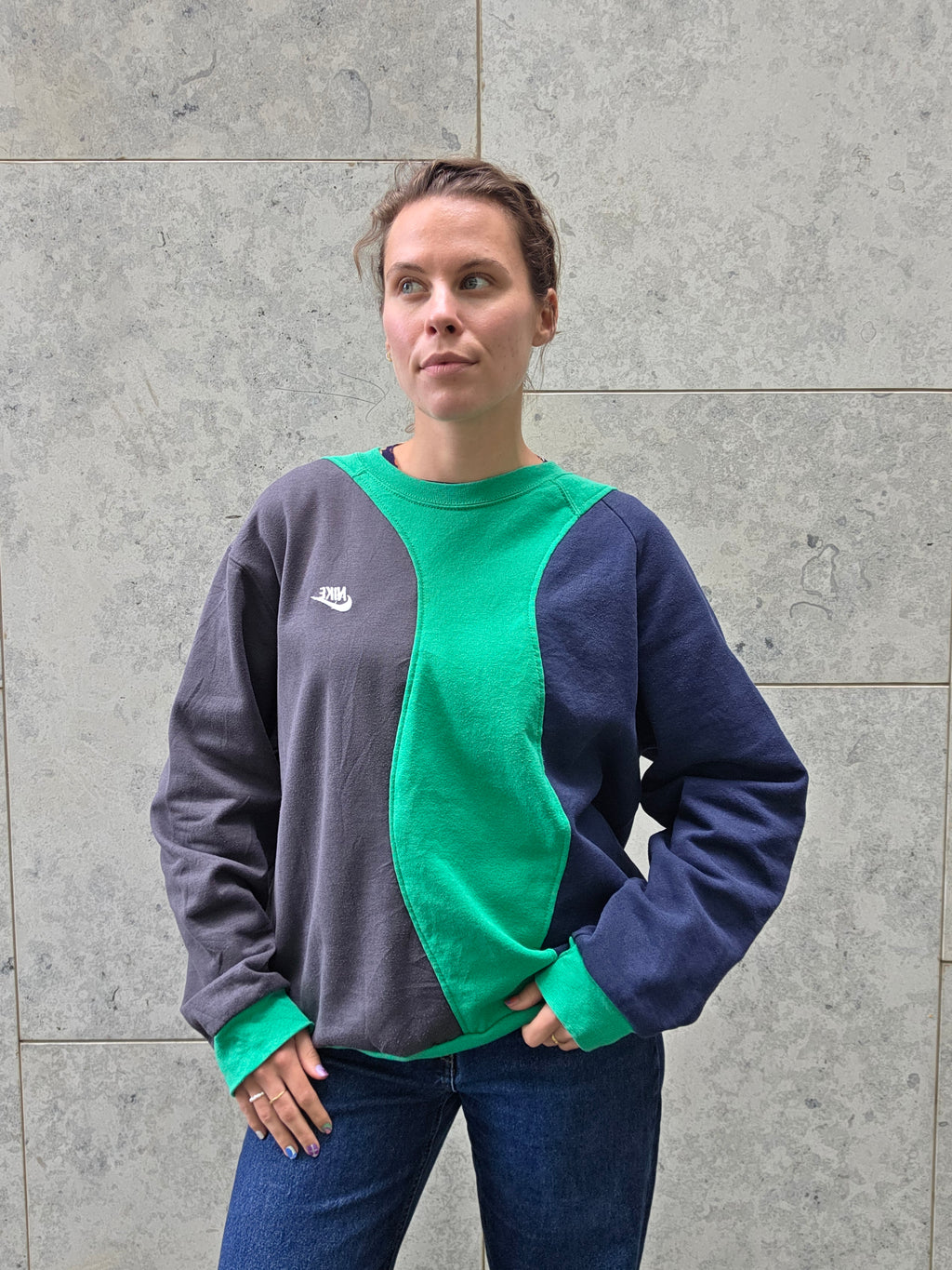Reworked Nike Sweater