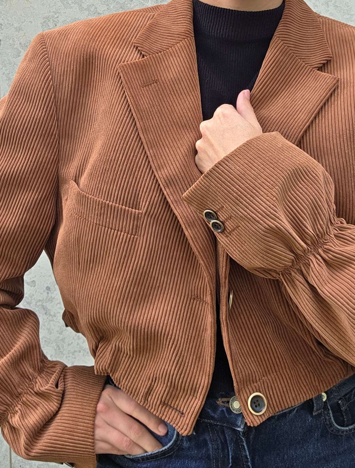 Short blazer